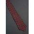 Horse Tack Repeat - Burgundy Silk Necktie