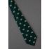 Crest Flanked by Lions - Green Vintage Necktie