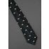 Elephant Repeat - Mens Silk Black Tie