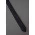 Textured Black - 1980s Narrow Vintage Tie