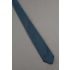 Solid Navy Blue - 1980s Bronzini Logo Necktie