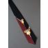 Golf Club & Ball Set On Tee - Silk Necktie