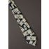 50 & 100 Dollar Bills - Navy Blue Money Tie