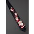 Four Cheery Santas - Christmas Holiday Tie