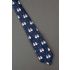 Couple of Snowmen - Navy Holiday Necktie