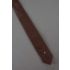 Initial - N - 80s Skinny Brown Monogram Tie