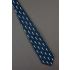 Statue of David Repeat - Navy Blue Silk Necktie
