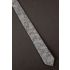 Hatch Marks - 1980s Skinny Gray Necktie
