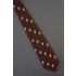 Firecracker Repeat - 70s Vintage Brown Tie