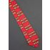 Pairs Of Cigars Peaking From This Red Silk Tie