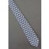 Silver Skulls & Stripes - Skinny Old Navy Necktie