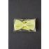 Solid Yellow - Pre-Tied Adjustable Satin Bow Tie