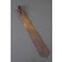 Orange With Flourish - 1950's Thin Clip-On Tie