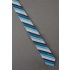 Four Color Stripe - Men's Modern Skinny Necktie