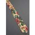 Flowers Amid Leaves - Beige Wool Necktie