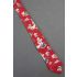 Man Tanning & Surfing - Boys Red Silk Necktie