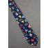 Flags & Anchors - Navy Blue Cotton Neck Tie