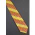 Gold & Red Striped - 60's 70's Wide Vintage Tie