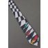 Three Race Cars - Black and Gray Auto Racing Tie