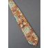 Green Leaves Amid Flowers - Silk Necktie