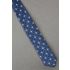 Fleur-de-Lis Allover - Navy Silk Necktie