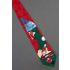 Outline of a Golfer on a Course - Tabasco Necktie