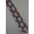 Book Club & Letters - Black Silk Vicky Davis Tie