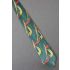 Fleet of Sailboats - Mens Green Silk Necktie