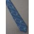 Kangaroo Outlines - Men's Blue Striped Tie