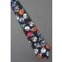 NFL Football Helmets - Black Silk Necktie