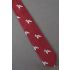 Terrier Dog Breed Allover - Red Vintage Necktie