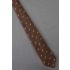 Horse Racing Cap & Whip - Slim Brown Tie