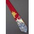 Woman & Cherub By A Stream - Red Necktie