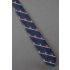 Fox & Hunting Horn - Skinny Navy Striped Tie