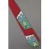 Old Fashioned Golfer's Swing - Red Silk Necktie