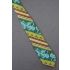 Roaring Lions Inside Stripes - 1970's Necktie