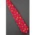Elephant, Bird & Flower - Red Silk Necktie