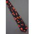 Red Hot Peppers - Black Cotton Ralph Marlin Tie