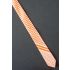 Two Designs Separated by Stripes - Skinny Tie