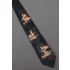 Design Over Words - Hand Painted Necktie
