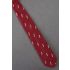 Black Eyed Peas in Pod - 1970's Red Vintage Tie