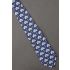Two Elephants in Love - Blue Silk Necktie