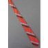 Orange, Brown & Blue Stripe - 50's Skinny Tie