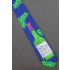 Green Grapes Around A Wine Bottle - Necktie