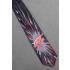 Detroit Red Wings V -Black NHL Hockey Tie