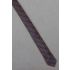Burgundy & Black Stripe - 60's Skinny Vintage Tie