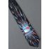 New York Rangers V - Black Silk NHL Hockey Tie