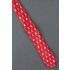 Rows of Christmas Trees - Skinny Red Necktie