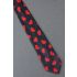 Whimsical Red Valentine Day Hearts - Black Tie