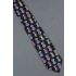 Two Types of Shields - Black Silk XMI Necktie